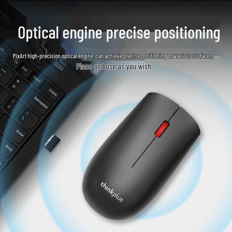 Lenovo T60X Dual-Mode Wireless Mouse