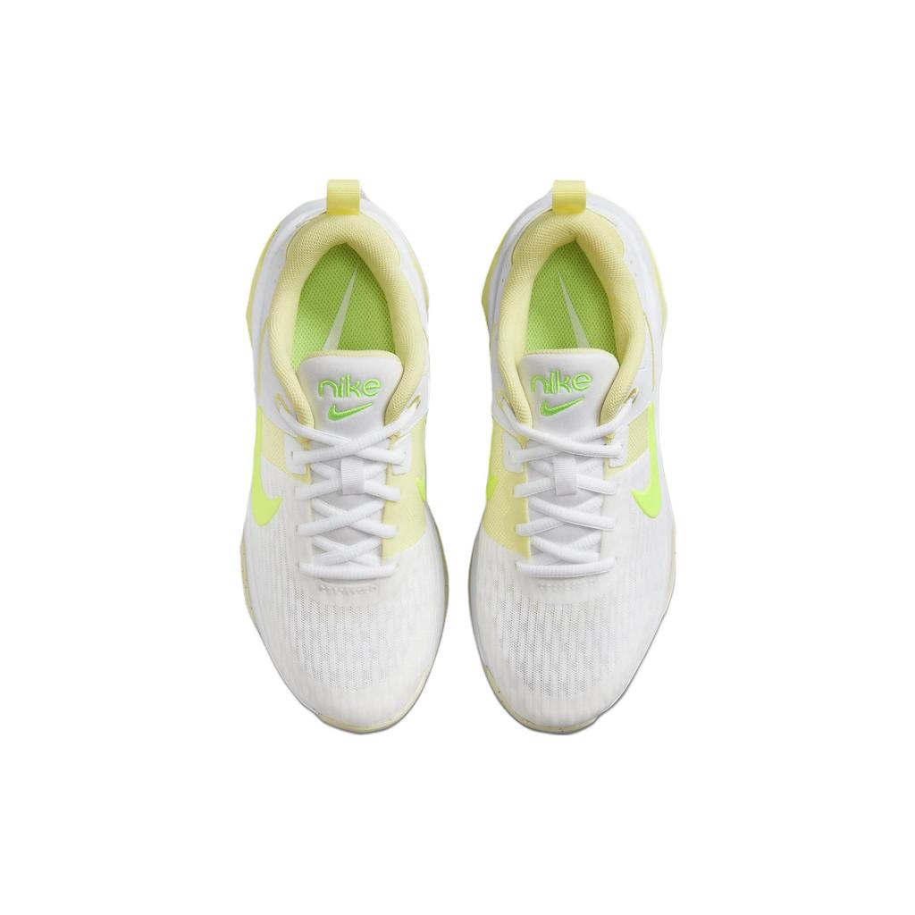 Nike Zoom Bella 6 Удобные Универсальные Нескользящие Прочные Низкие Тренировочные Кроссовки Унисекс Белый Желтый DR5720-105