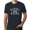 Men’s Vintage Tee Shirt Graphic T Shirt Daddy Cool Navy