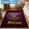 Custom Name hammer Crest Rug Game Carpet, Floor Mat for Bedroom Living Room Entryway Rug, Home Decor Idea Gift for Christmas birthday