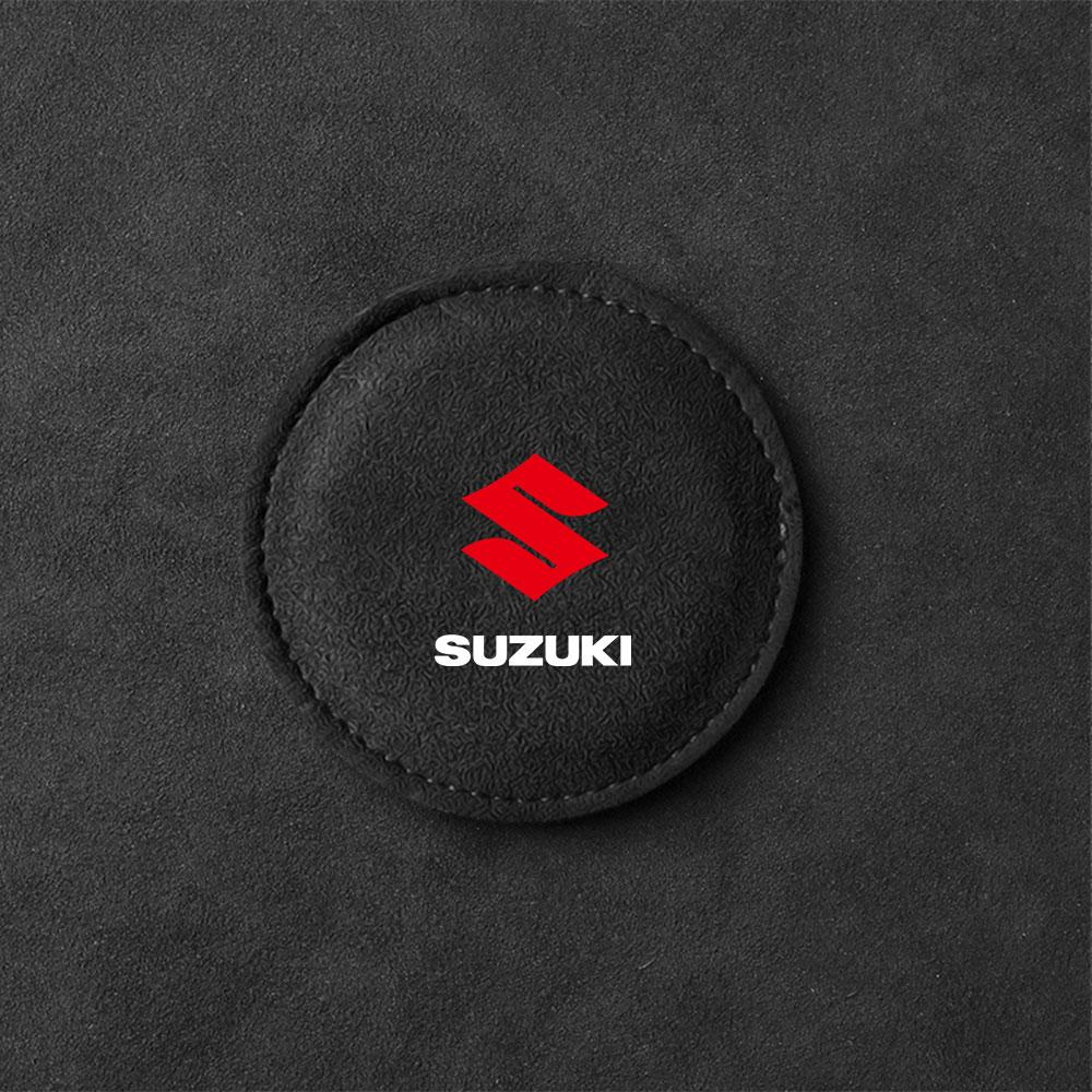 2Pcs Car Anti-Slip Silicone Coaster Car Water Cup Pads Accessories For Suzuki Swift SX4 Samurai Baleno Vitara Jimny Sierra Alto