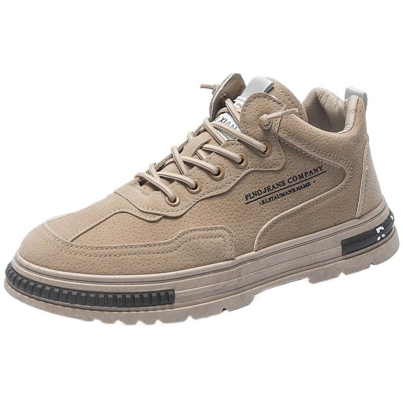 Men's Shoes Autumn New Breathable Tooling Shoes Men's Trend Versatile Non-slip Sports Casual Board Shoes