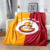 Galatasaray Flannel Blanket Soft All-Season Throw, Design for Camping, Car Travel, Hiking Sofa, Bed, Office Perfect Gift for Parties