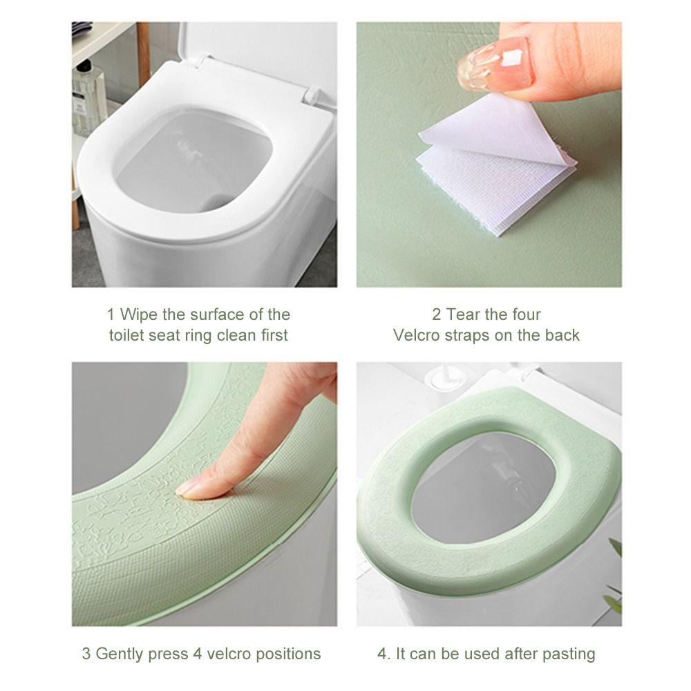 Подушка для сиденья Водонепроницаемая Накладка на сиденье унитаза Подушка для сиденья унитаза Аксессуары для ванной