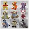 В наличии Винни-Пух и Тигра Иа-Иа Осел Пятачок Поросенок Плюшевые Игрушки Подарок Мальчик Девочка День Рождения Кукла Безопасно для Детей Развлекательные Веселые Игры Безопасные
