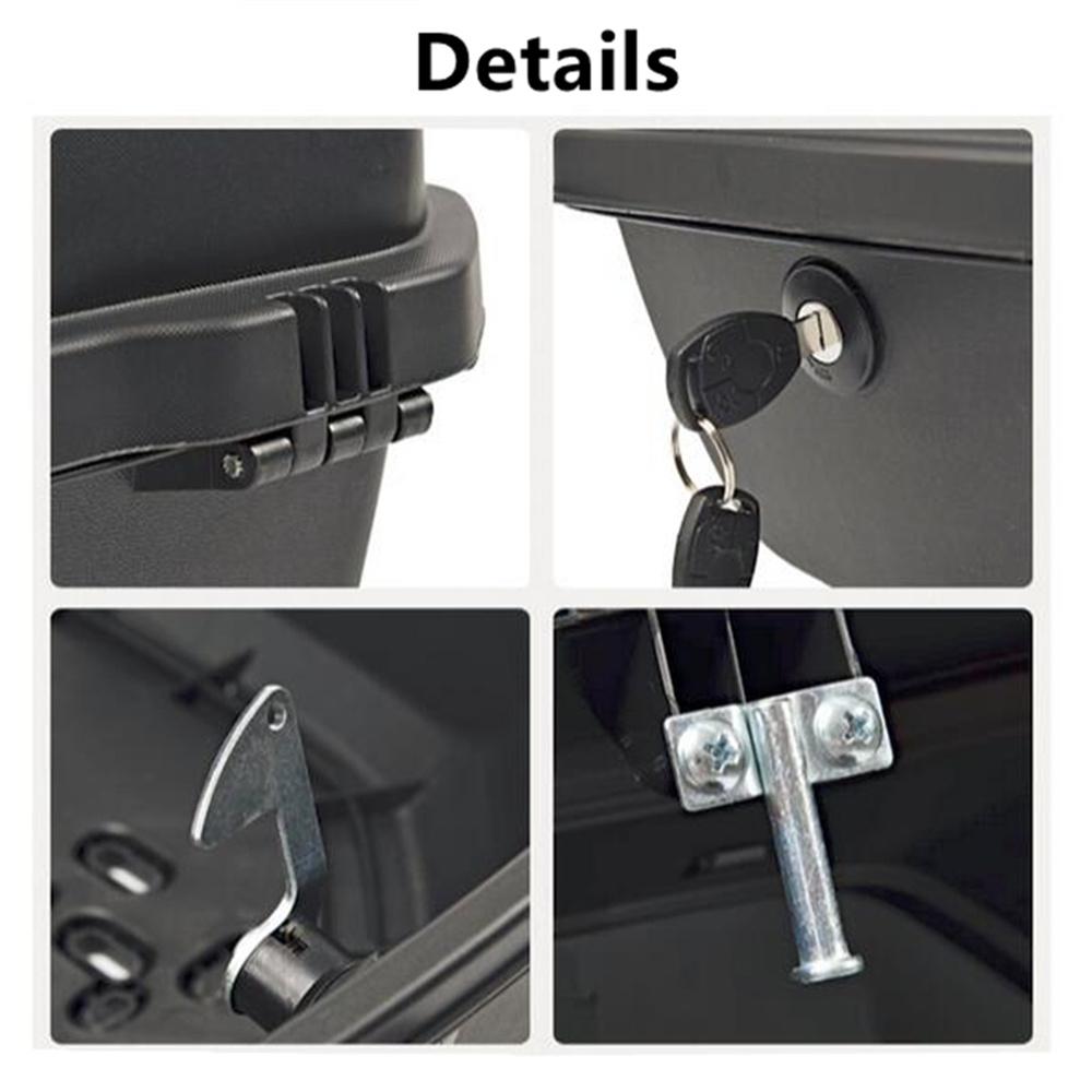 Мотоциклетный кофр - Большая вместимость, Прочный материал, Водонепроницаемый дизайн, со Светоотражателем для ночной езды