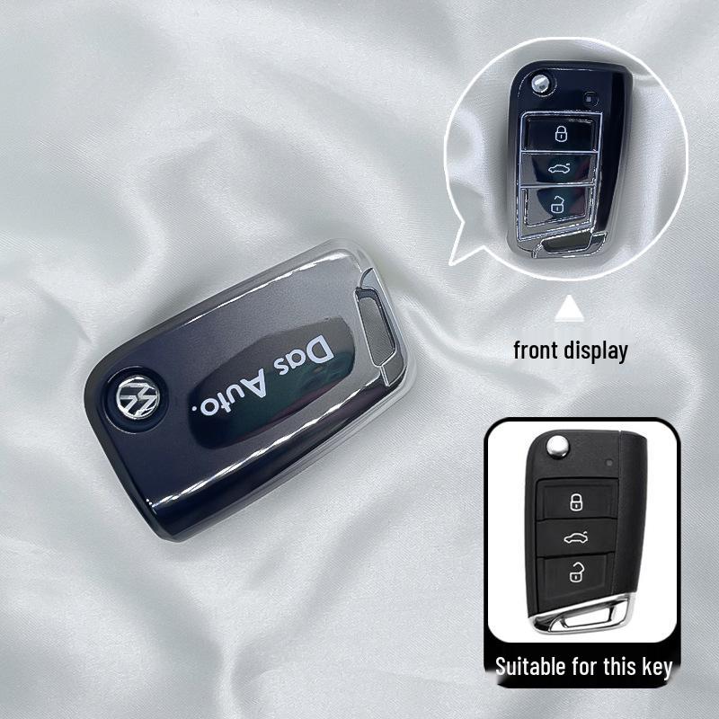 Чехол для ключа Volkswagen Sagitar, T-Roc, Tiguan, Lavida Plus, Tharu, Golf 7, Polo