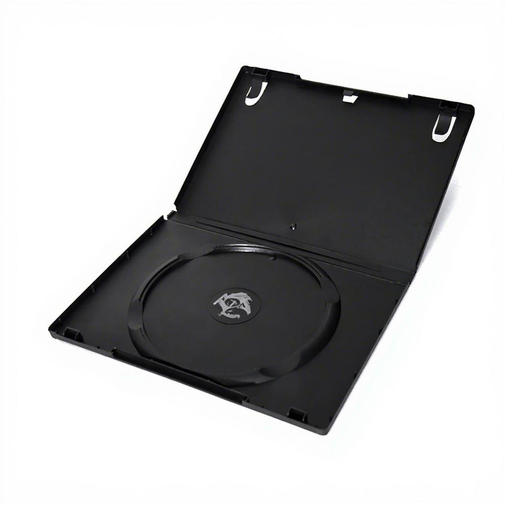 God of War Game Case for PS-2 PS-5 PS-4 Black SD Card Holder with 14MM Plastic CD Box