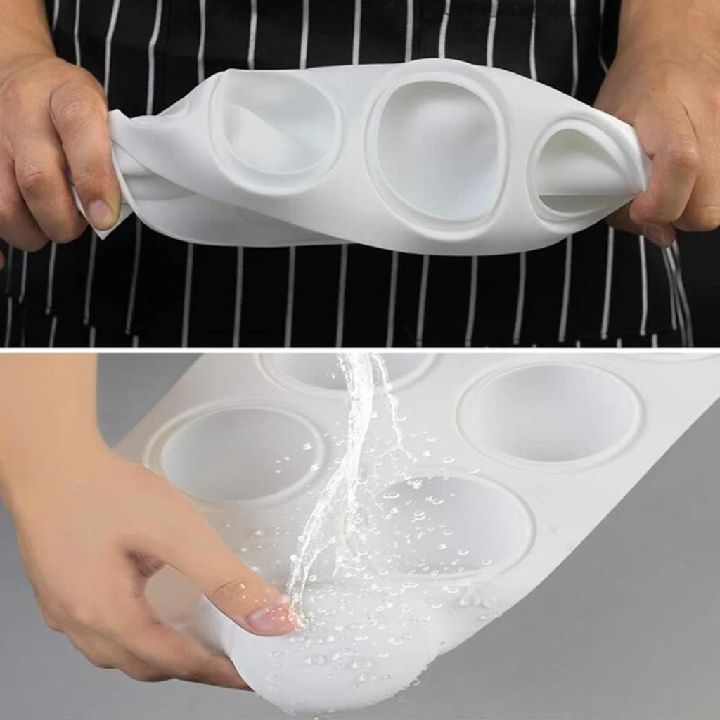 1 шт. Круглая сферическая силиконовая форма для мусса, DIY форма для шоколада для выпечки торта, десерта, выпечки, пудинга, кекса, Инструменты для выпечки, 8 ячеек