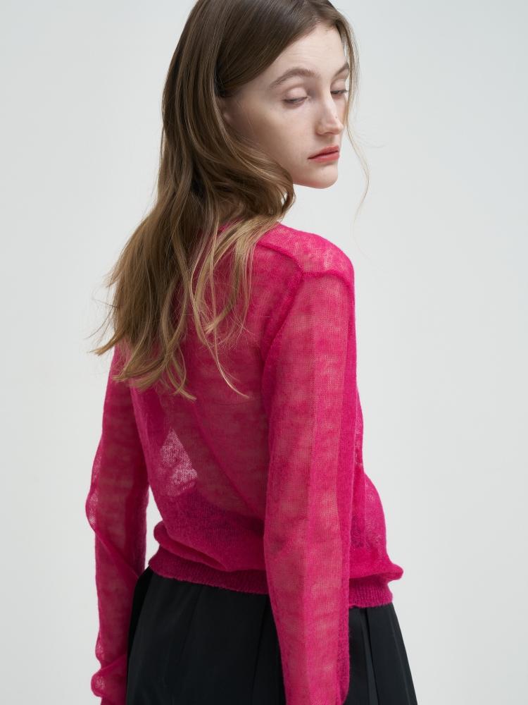 COTE28-1 Mohair Mesh Pullover