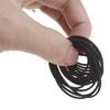 20pcs Square Rubber Belts for Recording Devices and Video Drives 1.2mm Strong Rubber Belts Mixed Size 30-65mm