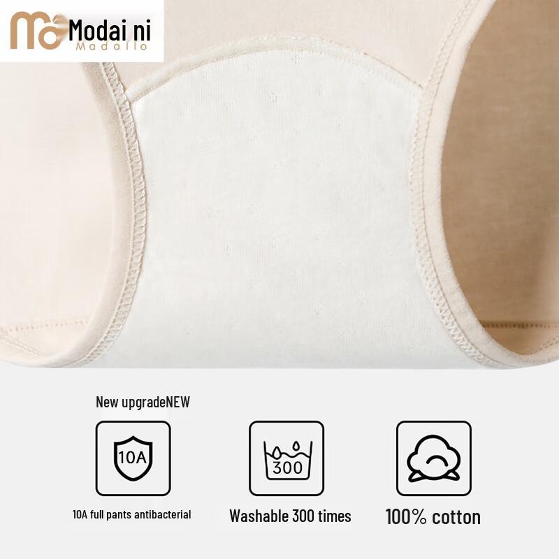 Women's High-Waist Modal Cotton Briefs 4-Pack