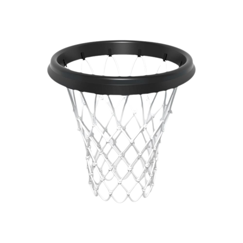 PU Portable Basketball Net Frame Indoor Outdoor Detachable Basketball Net Accessories Portable F5M0