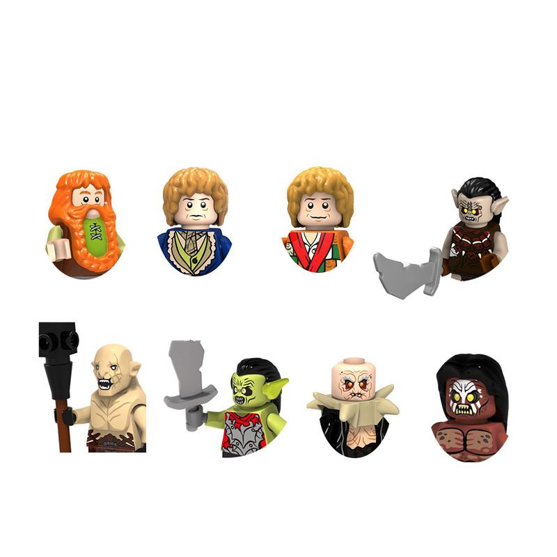 Military Building Blocks Solider Figures Movie Science Fiction Series Weapons Shield Knight Toys Gifts Medieval Mini Bricks MOC