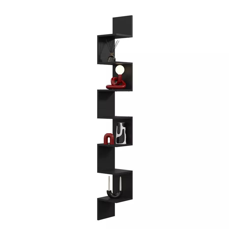 Modern Maxi Hanging Corner Shelf - 202cm white