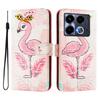 Роскошный кожаный чехол-кошелек в стиле книги с рисунком фламинго для Infinix Smart 4 X653,Hot 9 Play,Hot 10 Play,Smart 6,X680,HOT 8,X650,HOT 40...