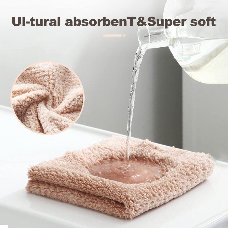 8Pcs Microfiber Dish Towels for Kitchen Super Absorbent DishCloths for Washing Dishes Quick Drying Cleaning Cloth Home Rags