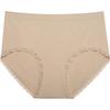 Odifen Women's Mid-Rise Cotton-Lined Butt-Lifting Brief Panties 3-Pack XK0A01