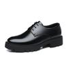 Men Platform High Heel 5/8/10 CM Height Growth Formal Men Derby Artificial Leather Business Shoe Man Oxford Elevator Dress Shoes