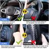DJSZ3 Carbon fiber Car Steering Wheel Cover Non-slip Protective Pad For Lexus F SPORT ES RX NX LS UX LM LX GX LC RZ IS CT GS RC HS SC