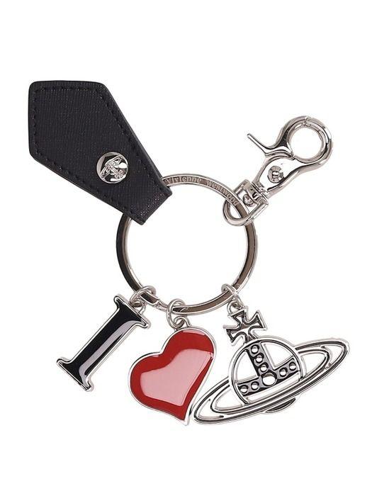 VIVIENNE WESTWOOD Я ЛЮБЛЮ ЛОГОТИП ORB 8203011EU S0021 N401 Брелок Vivienne Westwood