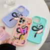 Чехлы для телефонов N77 butterfly Black Gold Snake Macaron Wavy Edge для iPhone 16 Pro Max Samsung S24 Plus S23 Ultra A35 A55 Redmi Note 13, противоударный чехол