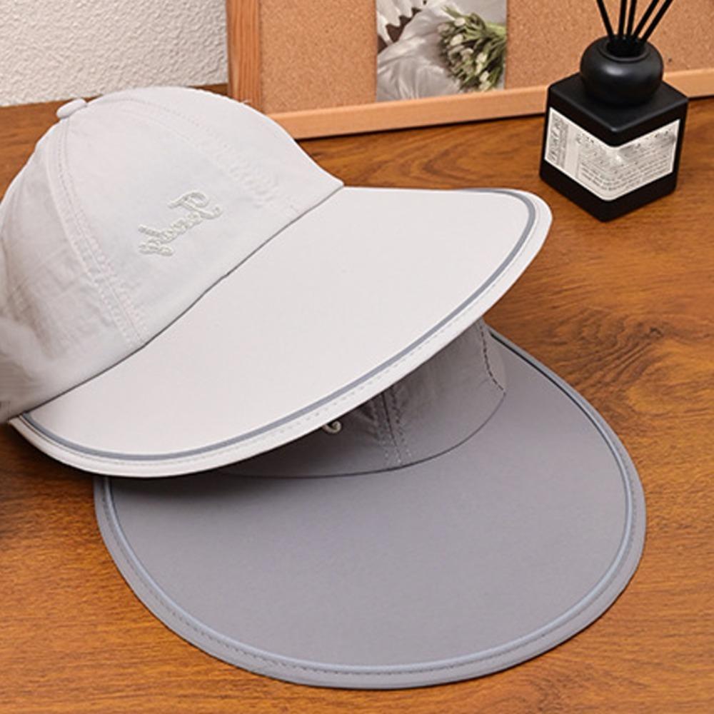 Быстросохнущая женская шляпа от солнца с защитой от ультрафиолета, пустая шляпа-цилиндр, тонкая солнцезащитная бейсболка для пляжа
