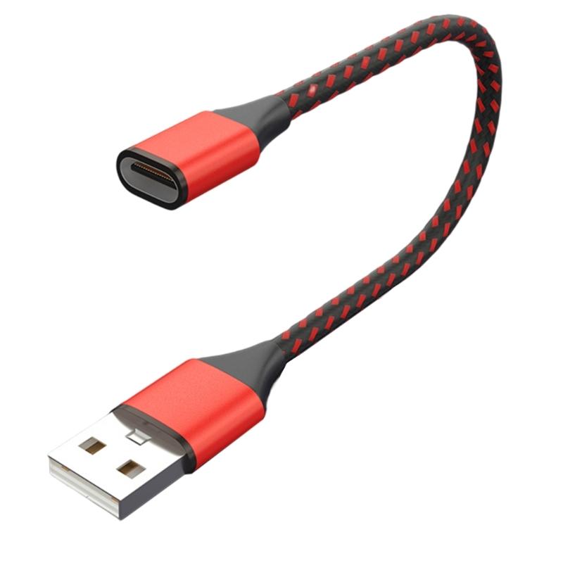 USB 2.0 Адаптер Папа на Type C Мама 480 Мбит/с Синхронизация Данных для Ноутбука ПК USB Зарядных Устройств Удлинитель Конвертер