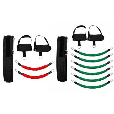 6pcs/10pcs Adjustable Resistance Leg Strength Resistance Band Jump Trainer Band Volleyball Training