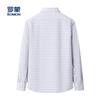 [Outlet style fashion plaid] Simple men's shirt casual business
