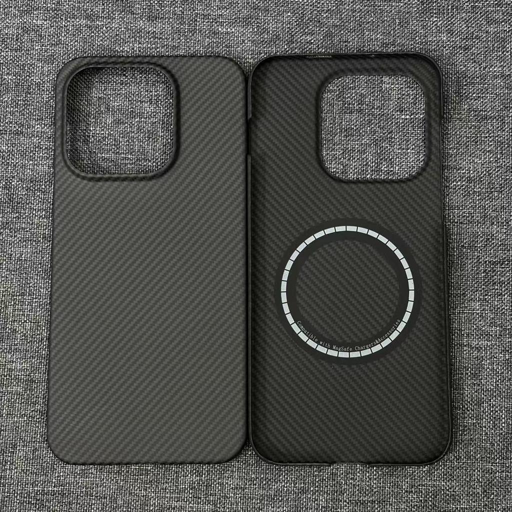 Для OnePlus 15 1+15 Чехол из арамидного волокна Kevlar Магнитный Углеродный Защита от отпечатков пальцев Ультратонкий Защитный Прочный Чехол