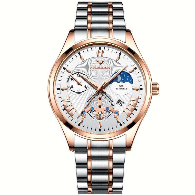 Топ бренд Dragon Watch Взрывные Золотые Рельефные Часы Мужские Часы Мужские Трехглазый Дракон Светящиеся Водонепроницаемые Кварцевые Часы
