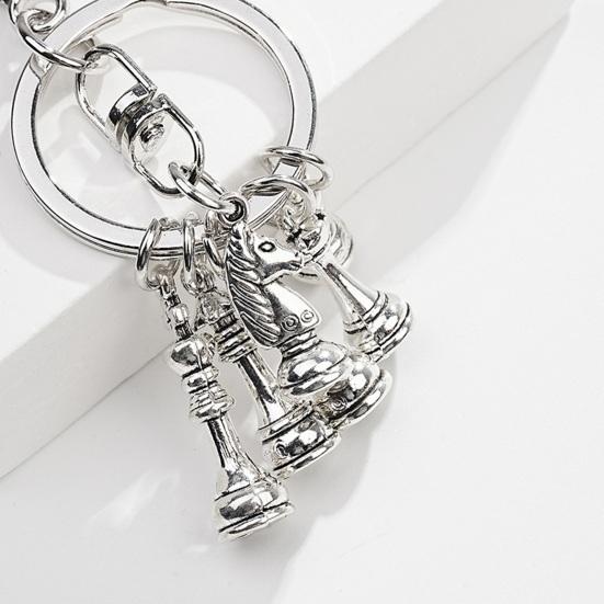Chess Keychain Bag Charms Easy To Hang Lightweight Portable Multipurpose Handbag Wallet