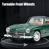 1/32 Mercedes-Benz 300SL игрушечная модель автомобиля литой металлический автомобиль винтажная миниатюра инерционная коллекция подарок для детей мальчиков