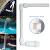 Swimming Pool Waterfall Fountain Kit PVC Feature Water Spay Pools Spa Decorations Easy Install Swimming Pool Accessories