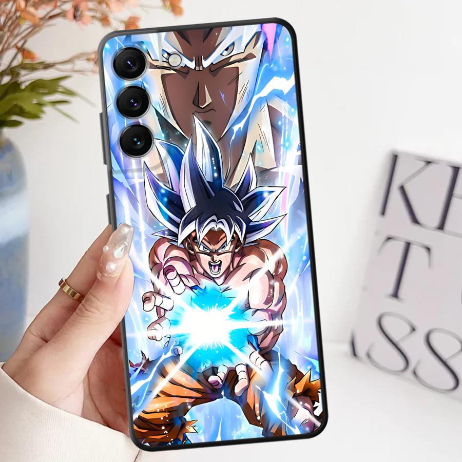 Чехол-бампер Goku D-Dragon Balls Черный Мягкий Чехол для Телефона для Samsung Galaxy A36 A32 A23 A53 A35 A51 A73 A22 A52 A25 A71 A26 A72 A24 A55