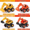 Excavator Inertia Large Dump Truck Set Toys Interactives Parts Plays Skills