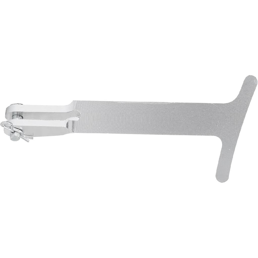 Qiilu Hood Release Handle, Hood Release Pull Handle Billet Aluminium Alloy for R32 MK4 2004 (Silver)