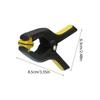 10pcs Professional Sturdy Plastic Spring Clamp for Craft Supplies and Backdrops Photography Home Improvement Tool