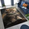 2026 Новый Милый Кот Котёнок Мяу Мультяшный Ковер для Спальни Гостиной Дивана Дома Придверный Коврик Декор, Большой Детский Игровой Нескользящий Напольный Коврик