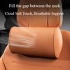 Car Headrest And Lumbar Cushion S-Grade Bio Cotton Neck Protection Pillow Suitable for Car Seat Accessories