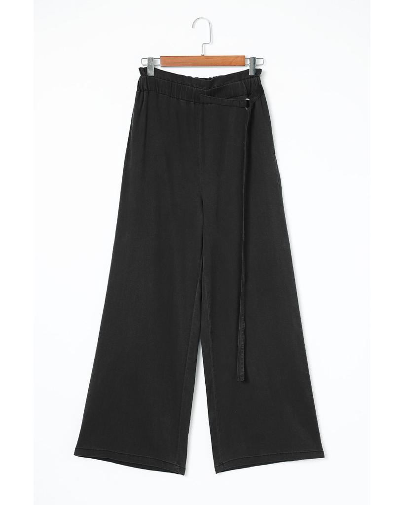 Azura Exchange Pocketed Wide Leg Tencel Jeans