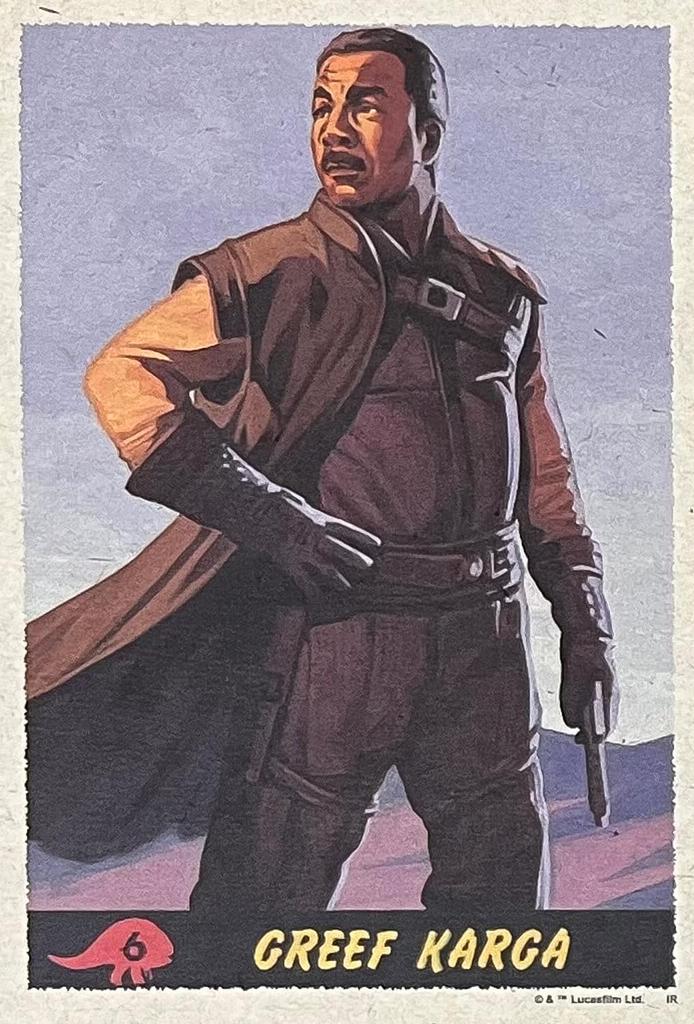 STAR WARS The Mandalorian Art Card Collection Types In IJ271 (25 Total)
