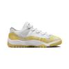 Детские кроссовки Air Jordan 11 Retro Low PS Yellow Snakeskin White Tour-Yellow Sail 580522-107
