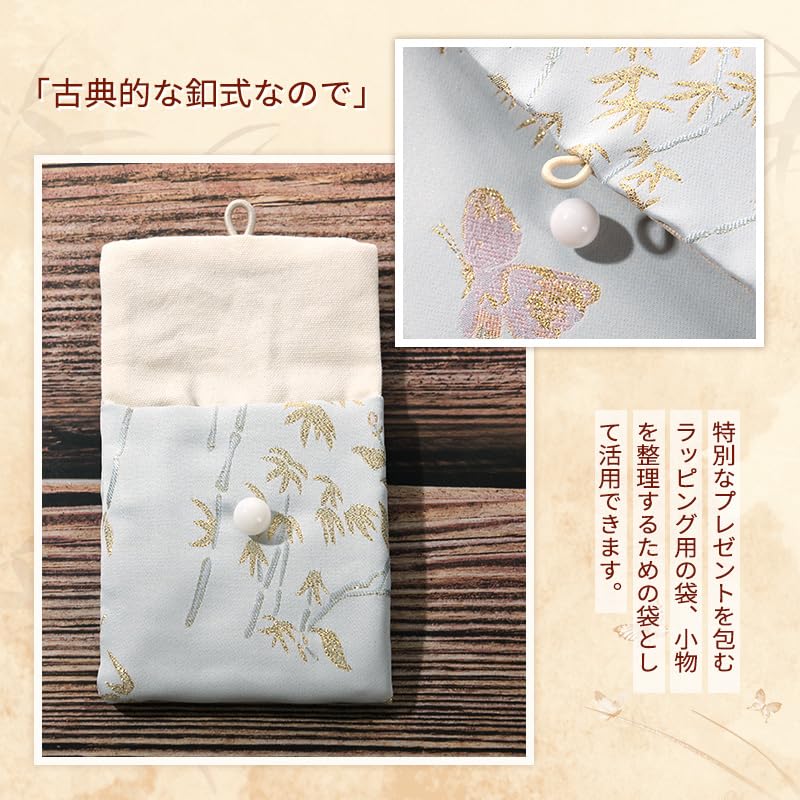 OTAKUMARKET Чехол для четок для женщин, Чехол для хранения камней силы, камней рождения, Браслет, Чехол для четок, Японский узор, Чехол для четок, Монета