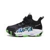 Antiskid Wear Resistant Sports Casual Shoes Kids Sneakers Black Green 312319951-1