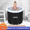 Portable Foldable Ice Bath Tub: Adult Soaking Bucket for Athletes