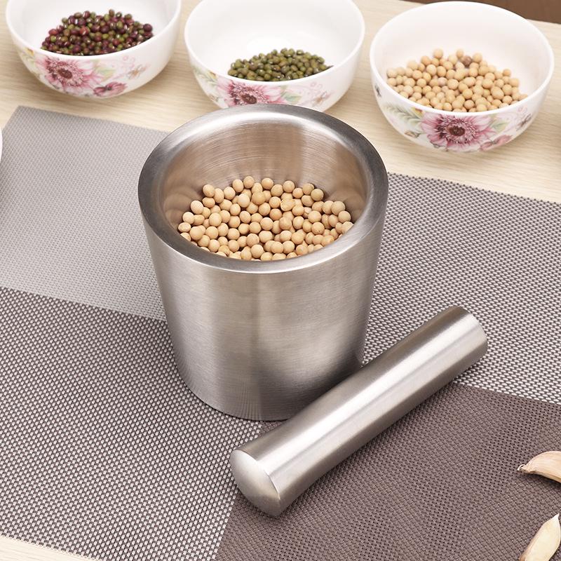 304 Stainless Steel Garlic Masher, Mincer, Peeler, and Spice Grinder