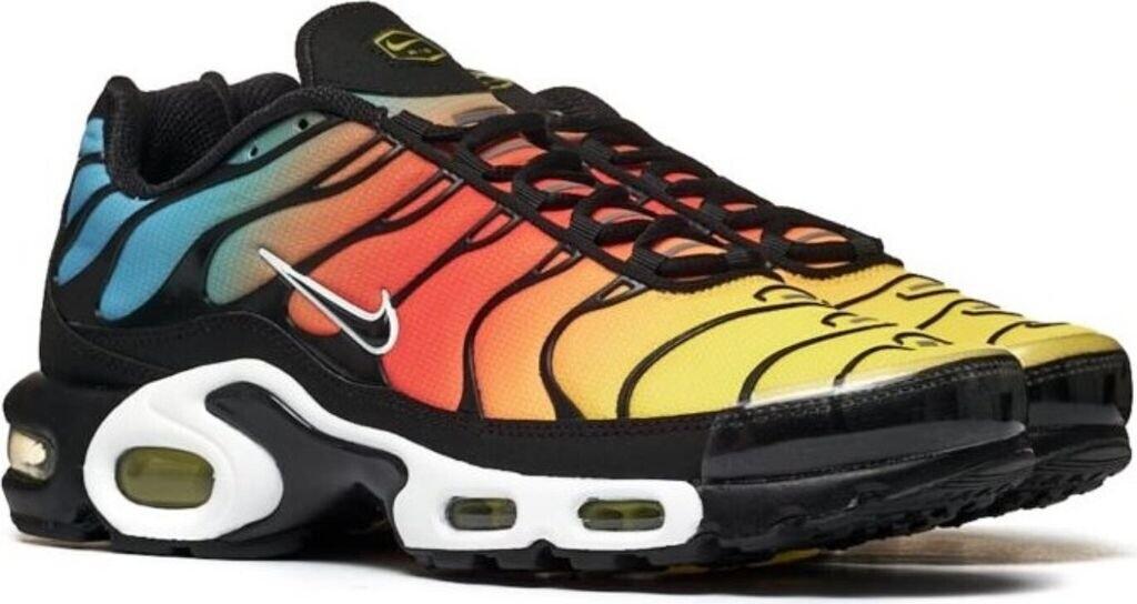 Кроссовки Nike Air Max Plus черный/балтийский синий/оранжевый/черный