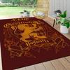 Custom Name Hogwarts Crest Carpet Rug Customizable Soft Washable Anti-Slip Home Living Room Sofa Mats Personalized Rug. 090986
